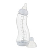 Difrax Butelka S antykolkowa szklana 250 ml, Biała